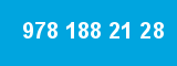 978 188 21 28 978 188 21 28